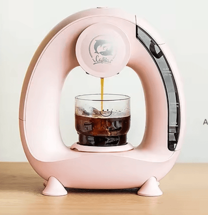 Coffee Maker K Cup & Ground, MINI Q Americano 2 - in - 1 Coffee /Tea Maker - Freshmarketz
