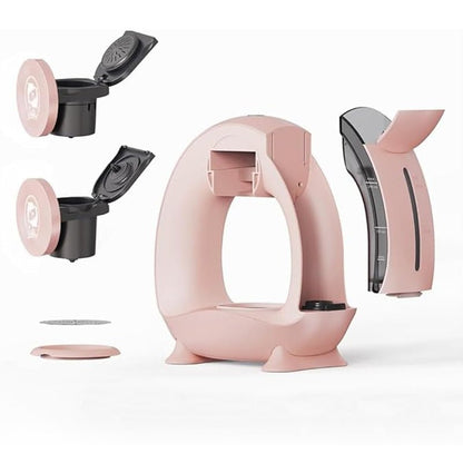 Coffee Maker K Cup & Ground, MINI Q Americano 2 - in - 1 Coffee /Tea Maker - Freshmarketz