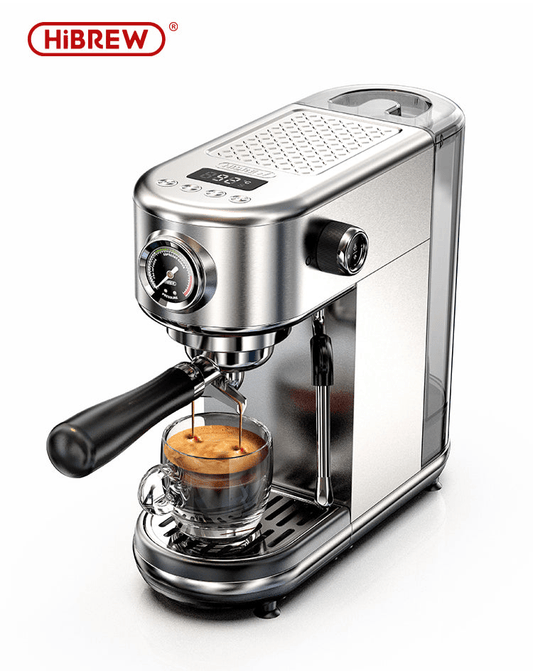 HiBREW 20Bar Espresso Machine: Adjustable Temp, Hot/Cold, Slim Design H10B - Freshmarketz