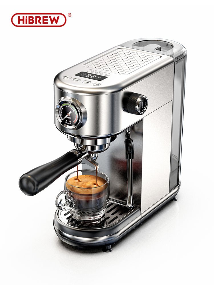 HiBREW 20Bar Espresso Machine: Adjustable Temp, Hot/Cold, Slim Design H10B - Freshmarketz